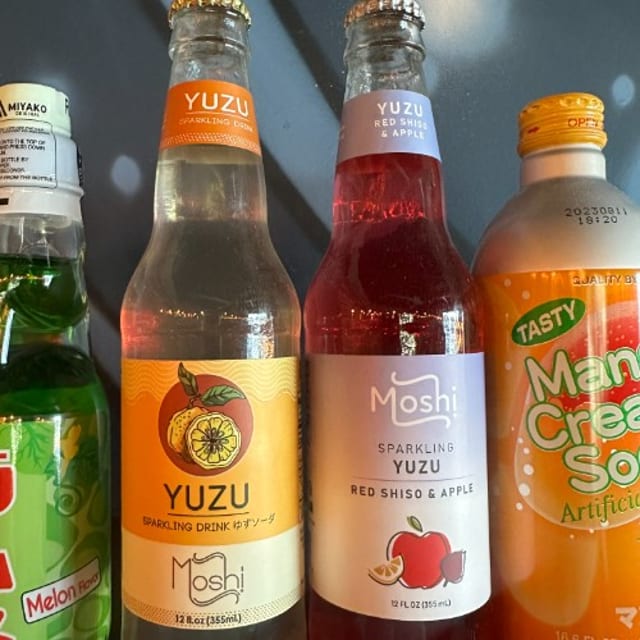 YUZU Sparkling Drink.