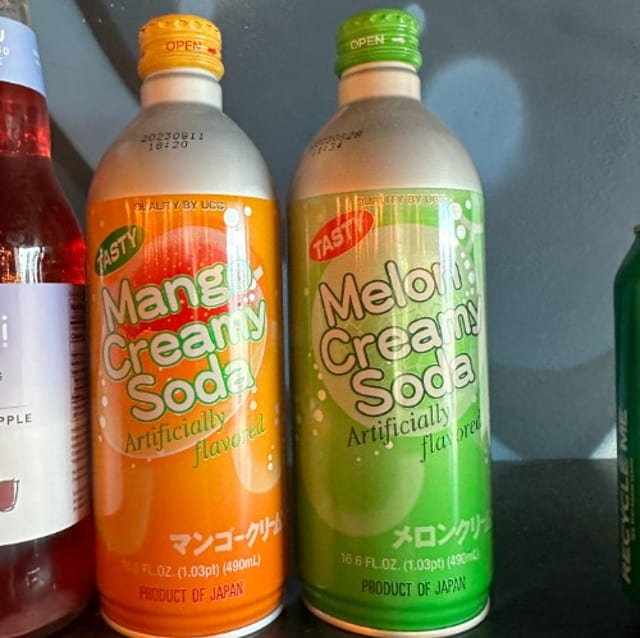 Japanese Creamy Soda.